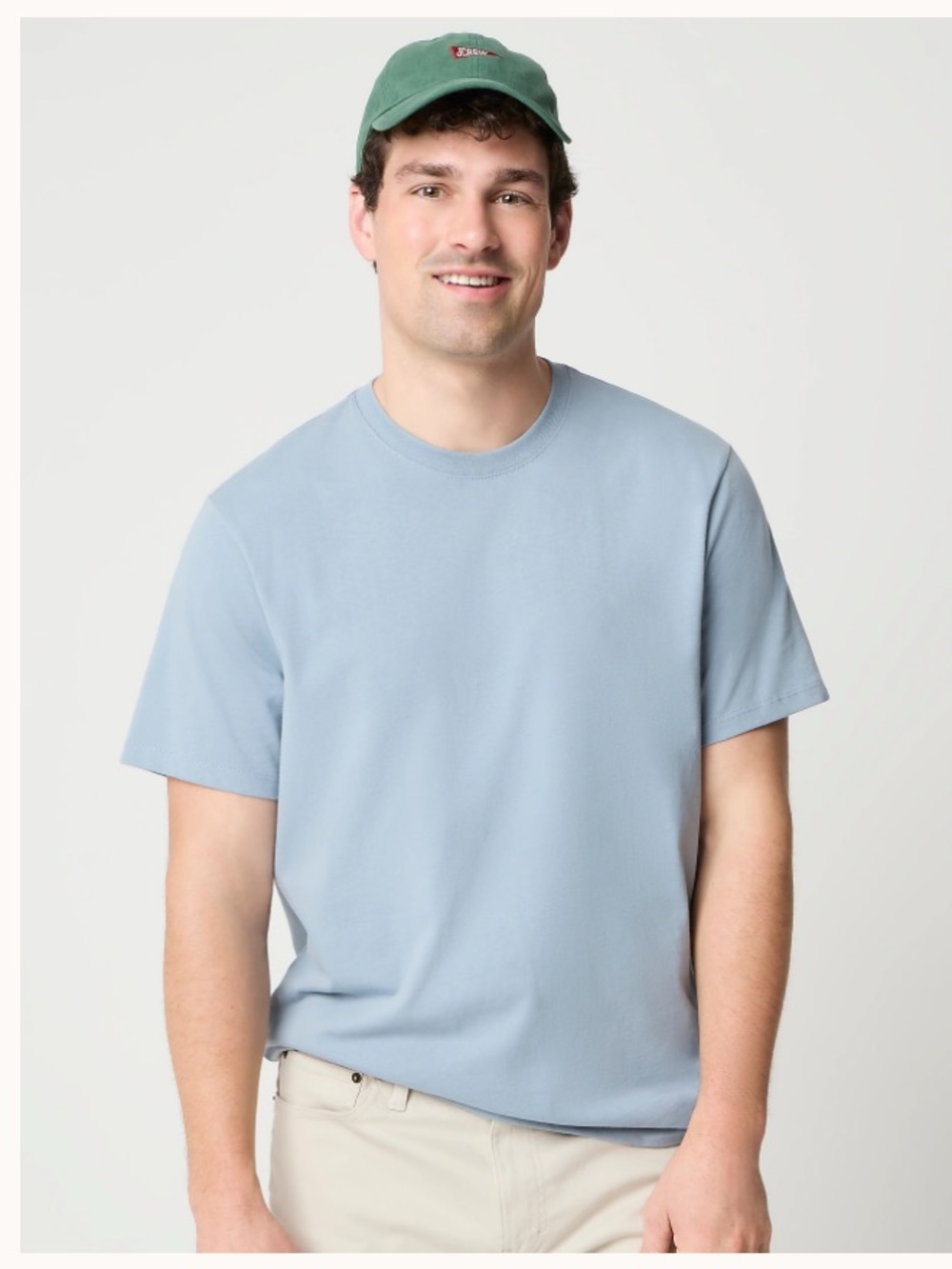 J. Crew Factory Essential tee - winter storm